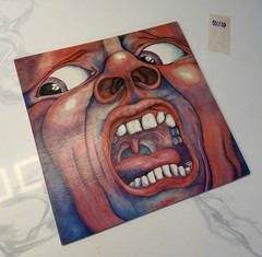 King Crimson In The Court Of The Crimson King LP Vinyl Record Specialty Press NM