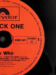 **RARE German 🇩🇪 Pressing** The Who „A Quick One“(1981) Polydor Records *Ex*