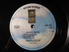 Jackson Browne – Saturate Before Using – Richmond Pressing