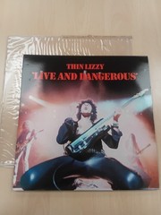 Thin Lizzy Live and Dangerous Double 12″ Vinyl LP – Vertigo