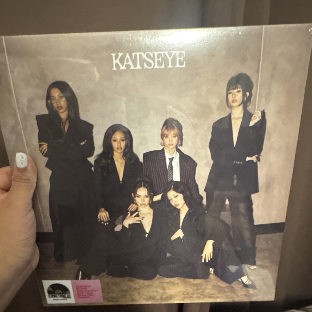 KATSEYE KATSEYE Pop Vinyl Record LP – HYBE x Geffen Record Label