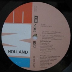Solution – Solution & Divergence Dutch Jazz-Rock EMI Holland 5C 18025407 08 2XLP