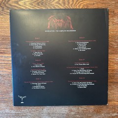 Sarcasm Never After The Complete Recordings 2011 3LP Swedish Death Metal VG/VG