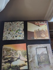 5 Vinyl LP Lot Led Zeppelin III IV Houses Holy Presence II 70s Hard Classic Rock