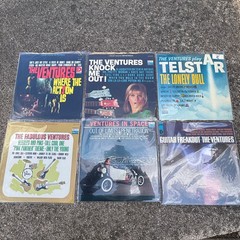 The Ventures 6 LP Lot: All the Records Are VG w Varied Covers Read Description