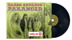 Black Sabbath Paranoid/Iron MAn Tiny 4 inch Vinyl Ozzy Osbourne FAST SHIPPER