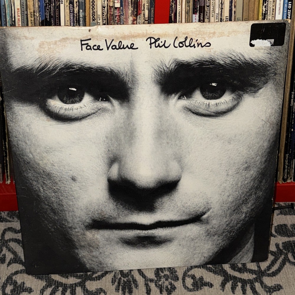 Phil Collins Face Value 1981 LP Atlantic SD16029 First SRC Press Vinyl NM Beauty