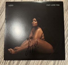 AUTOGRAPHED Cuz I Love You (Limited Clear Vinyl) – SIGNED by Lizzo