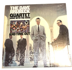 Dave Brubeck Quartet Gone With The Wind And Time Out 2x Lp in shrink w hype stic