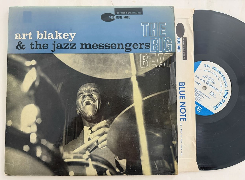 Art Blakey & Jazz Messengers Blue Note 4029 LP „Big Beat“ DG Ear RVG NY,USA Mono