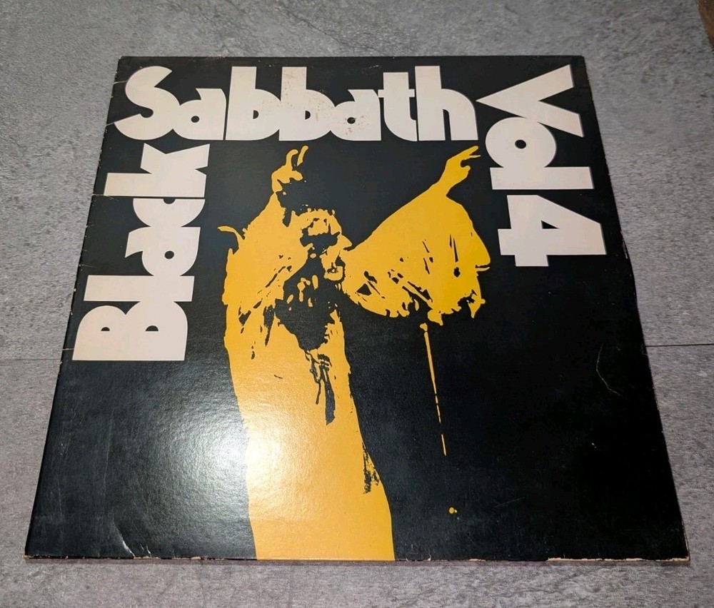 Black Sabbath – Vol. 4 LP US Warner Bros BS 2602 Gatefold w/ Inner Sleeve VG+/VG