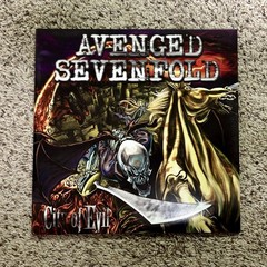 Avenged Sevenfold City of Evil Vinyl Newbury Clear/Grey