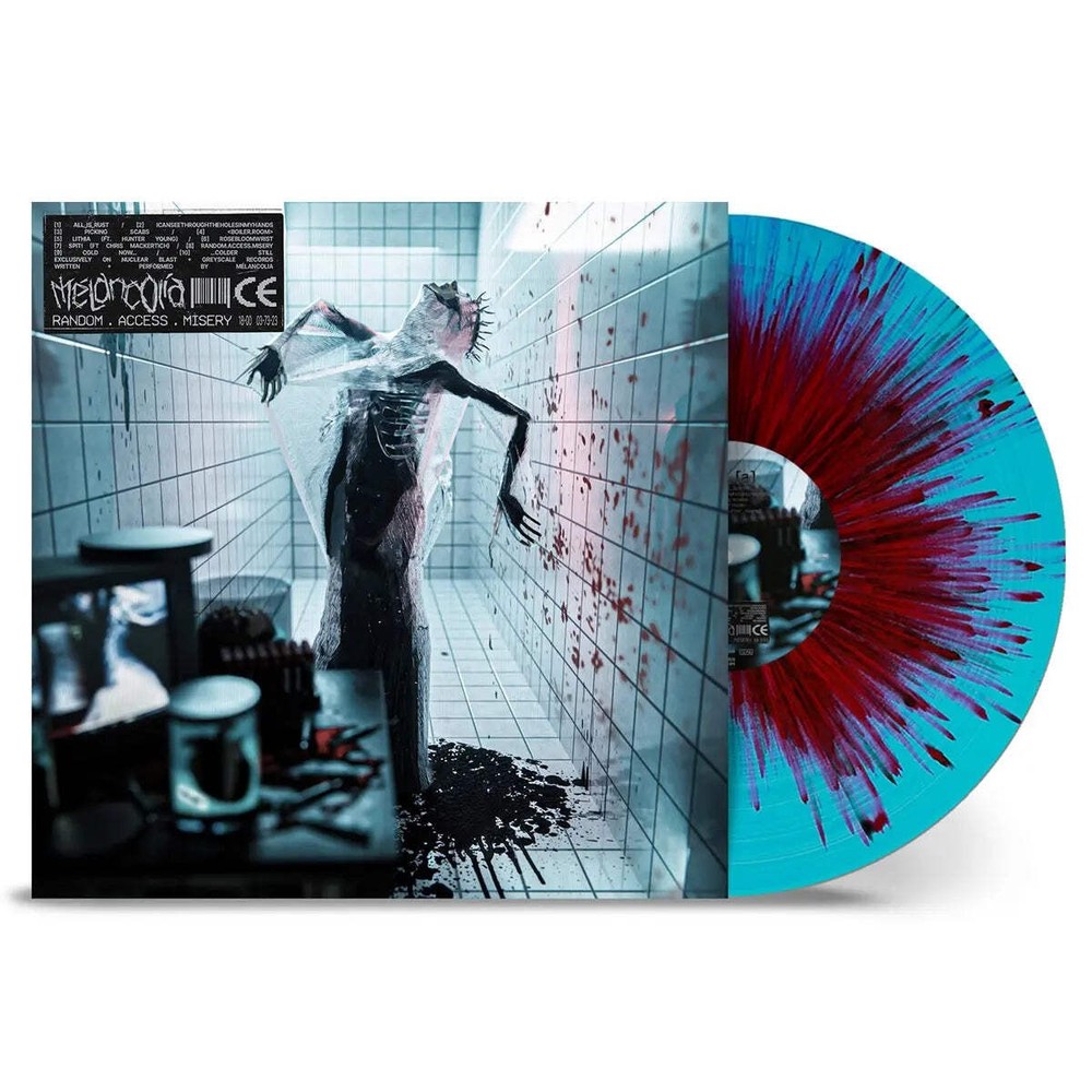 Melancolia – Random.Access.Misery [Turquoise & Red Splatter Vinyl]