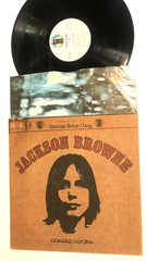 Jackson Browne Saturate Before Using Lp textured cover Doctor My Eyes Vg to VG+