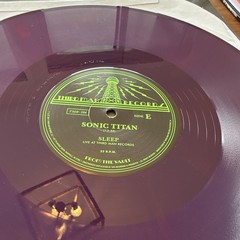 Sleep – Live at Third Man Records 4 Colored Vinyl 12″, Patch + poster, TMR #39