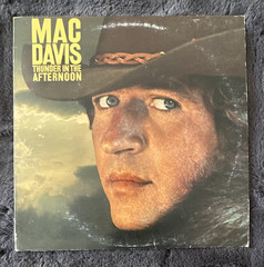 Mac Davis Thunder In The Afternoon 12″ Black Vinyl LP Columbia KC 33837 Country