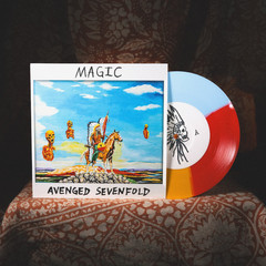 NEW Avenged Sevenfold Magic TRI COLOR vinyl 7″ nightmare city king dream trumpet