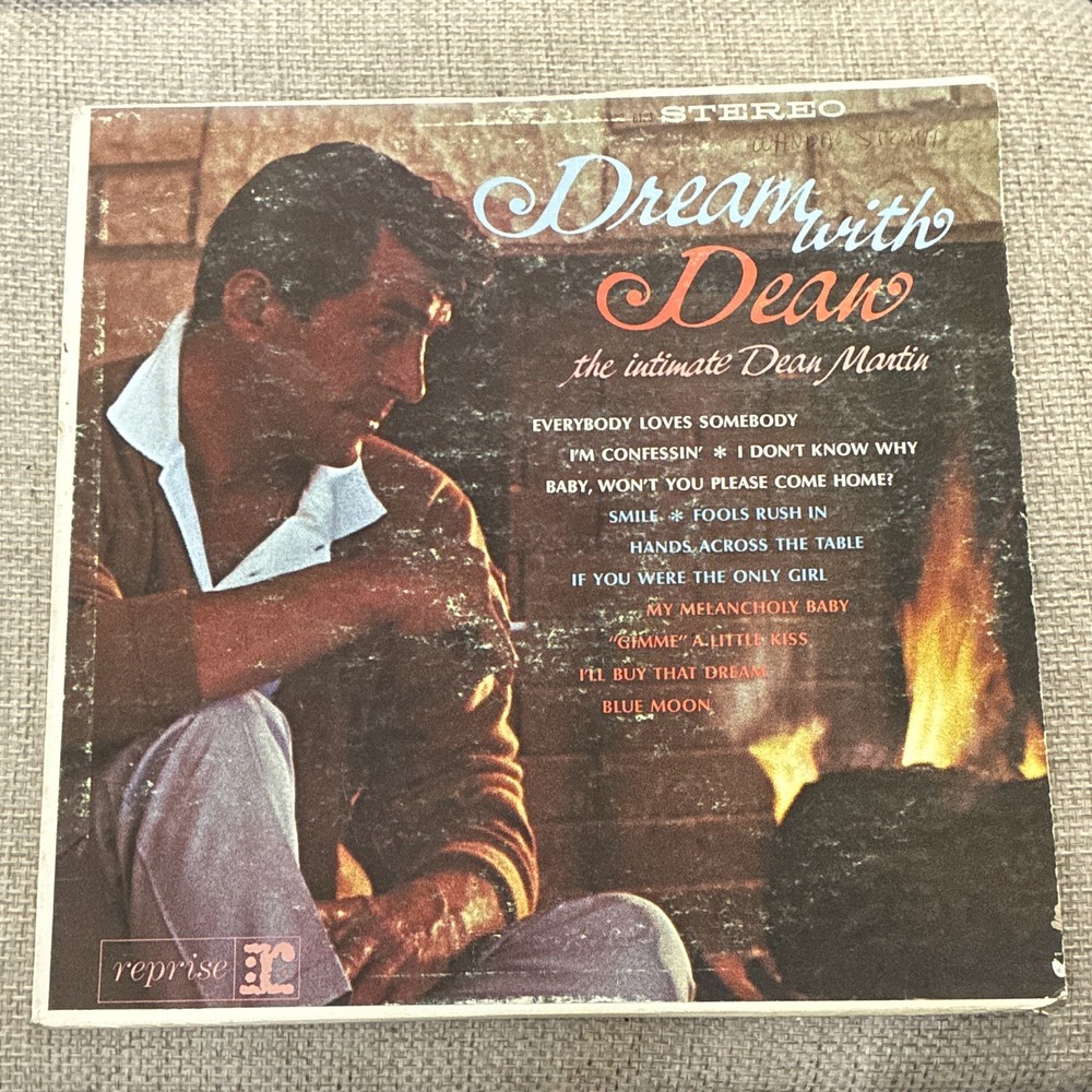 Dean Martin Dream with Dean Reprise RS-6123 12″ Vinyl LP Stereo