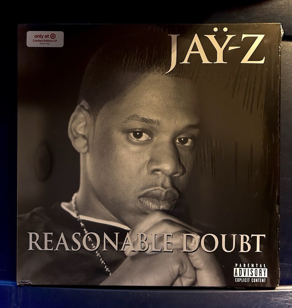 Reasonable Doubt by Jay-Z LP (2026) 🎤 Limited Edition Target 2LP ‘White’ Vinyl