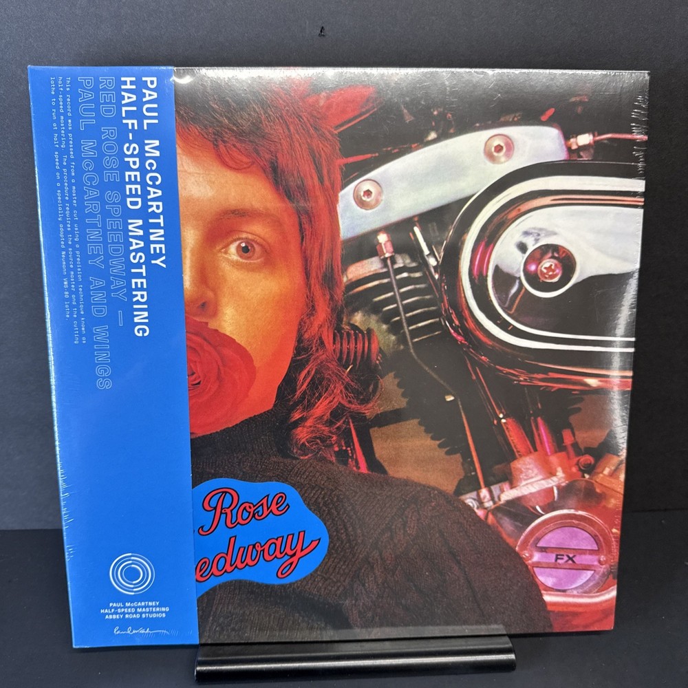 NEW RED ROSE SPEEDWAY HALF SPEED MASTERED LP PAUL McCARTNEY CZECH REPUBLIc Impor