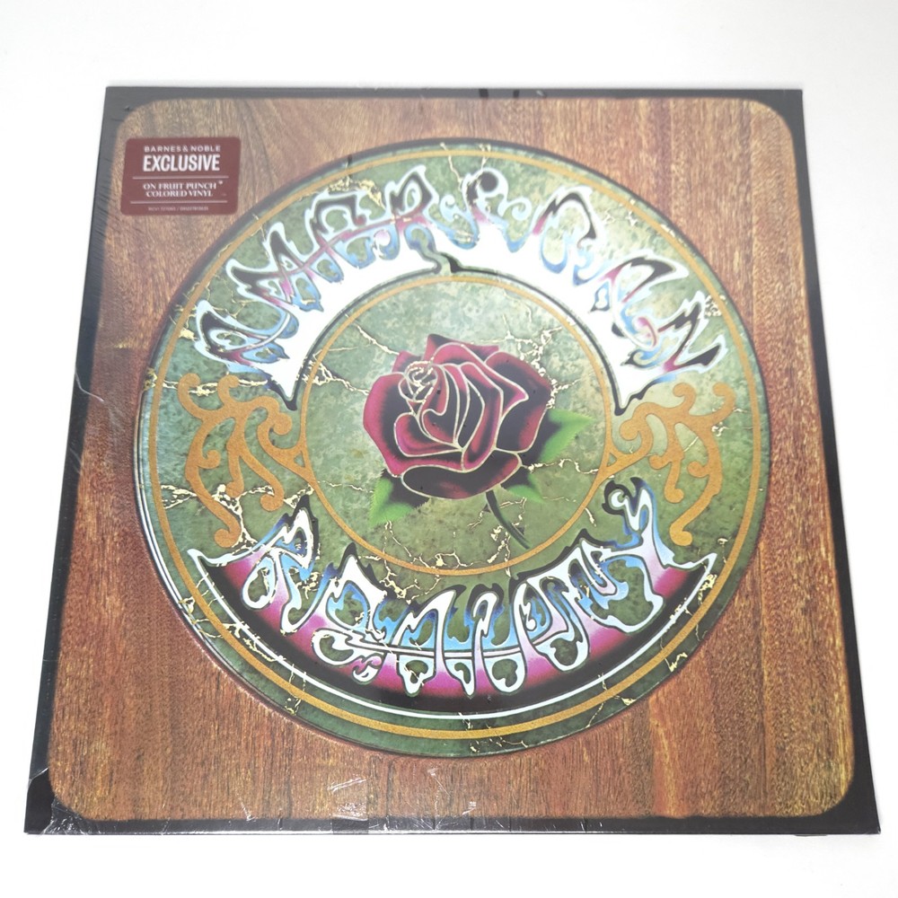 Grateful Dead American Beauty LP (2020) NEW Shrink Wrap Tear Fruit Punch Vinyl