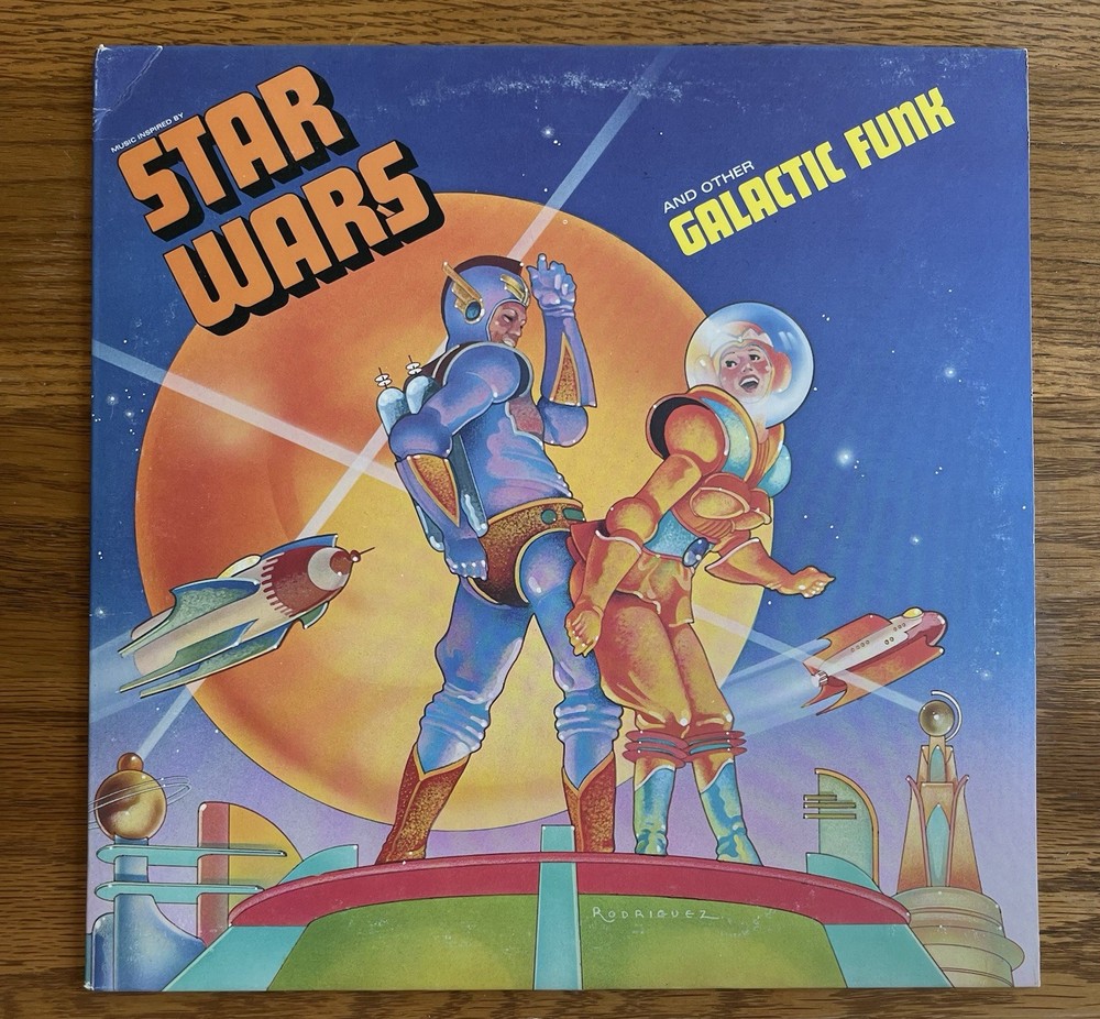 Meco Star Wars and Other Galactic Funk LP 1977 1st Press Vinyl VG