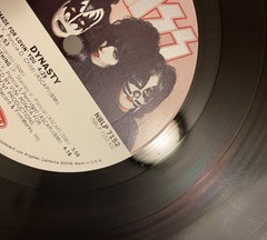 KISS Dynasty (VG+) 1979 LP STERLING CP Press INNER SLEEVE Casablanca ACE FREHLEY