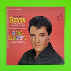 Elvis Presley Girl Happy LP 1965 Stereo Press RCA LSP-3338 VG+ ULTRASONIC CLEAN
