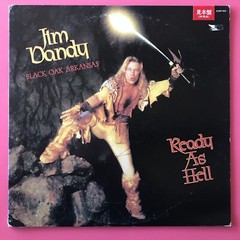 Jim Dandy ‎– Ready As Hell LP Vinyl Southern Hard Rock 1985 Japanese NM Japan JP
