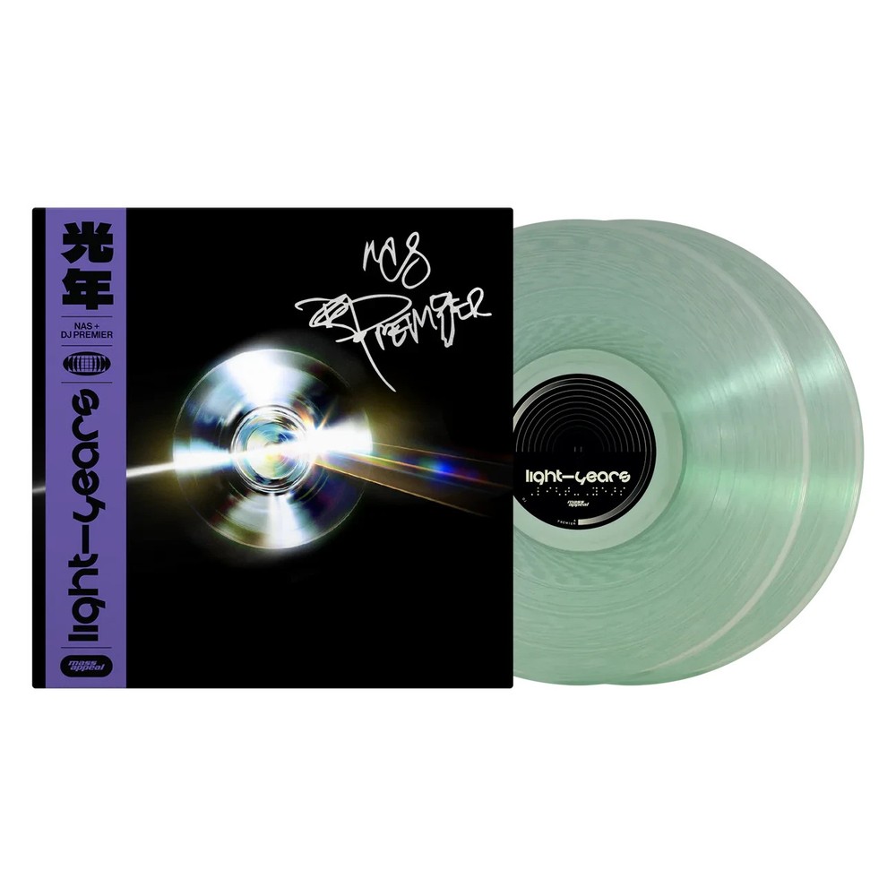 NAS & DJ PREMIER Light-Years REFRACTION Vinyl SIGNED Cover 2LP LE 500 SEALED