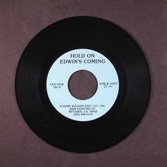 SAM & DAVE: hold on! edwin’s coming GUV-NOR 7″ Single 45 RPM