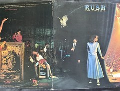 Rush Exit…Stage Left 2-LP Record Live Prog Rock 1981 Geddy Lee Neil Peart