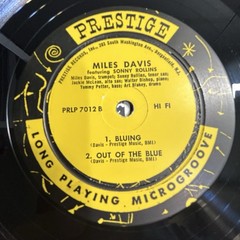MILES DAVIS featuring SONNY ROLLINS ~ DIG RVG FIREWORKS PRESTIGE LP 7012