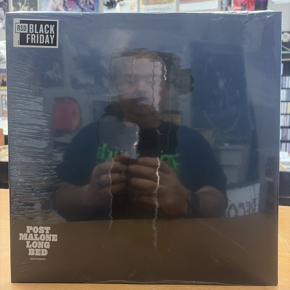 POST MALONE Long Bed SEALED limited edition LP Neon Orange Vinyl RSD