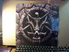 Orig Vintage Slayer Devine Intervention 1994 12×12 promoFlat/poster Not a record