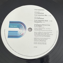 Full Intention – I’m Satisfied – Org US 12″ in P/S – Garage House – 2001 EX/EX