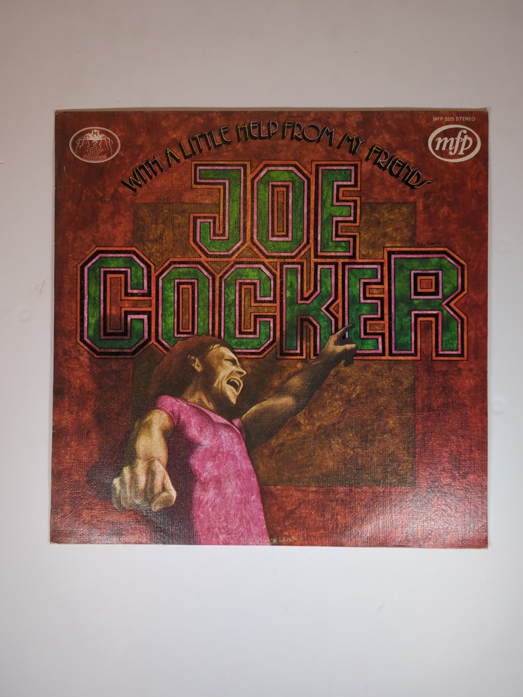 ​JOE COCKER With A Little Help From My Friends Vinyl LP MFP 5213 UK 1971 VG