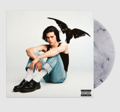 Conan Gray – Kid Krow White with Black Swirl Vinyl LP (NEW, IN HAND) Grey RARE