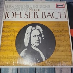 Johann Sebastian Bach – Brandenburgische Konzerte, 12″ LP, VG, CIB, Vinyl Record