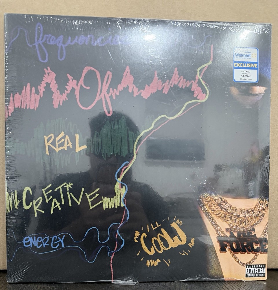 LL COOL J FORCE – WITH SIGNED INSERT- VINYL LP “ NEW, SEALED „