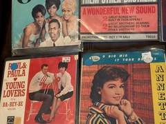 9 Picture Sleeves And Records From The Early 1960’s, All Records Near Mint