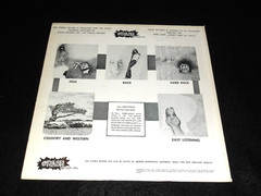 EXPLOITO SAMPLER LP CRASH Tops Vol. IV John Lennon Illustration Cover THE WHO +