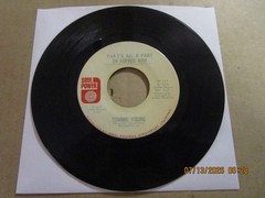 TOMMY YOUNG She Don’t have To See You ( To See Through You) 7 45 Used! 1972 Soul