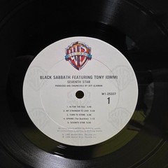 Black Sabbath / Tony Iommi – Seventh Star / Club Edition / Shrink – 1986