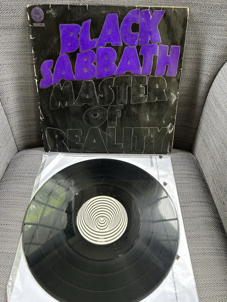 BLACK SABBATH „Master Of Reality“ Vertigo Swirl 6360 050 Vinyl LP Germany