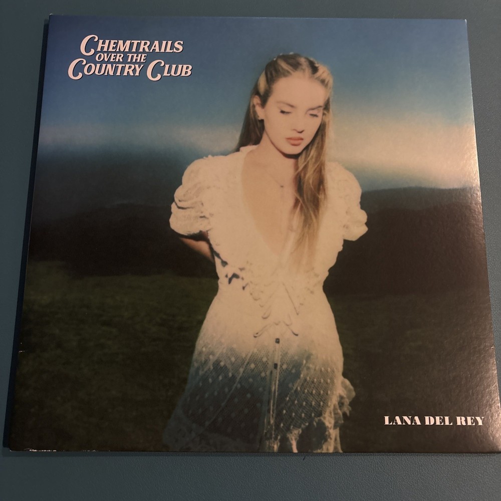 Lana Del Rey Chemtrails Over The Country Club Red Vinyl Ex With Insert