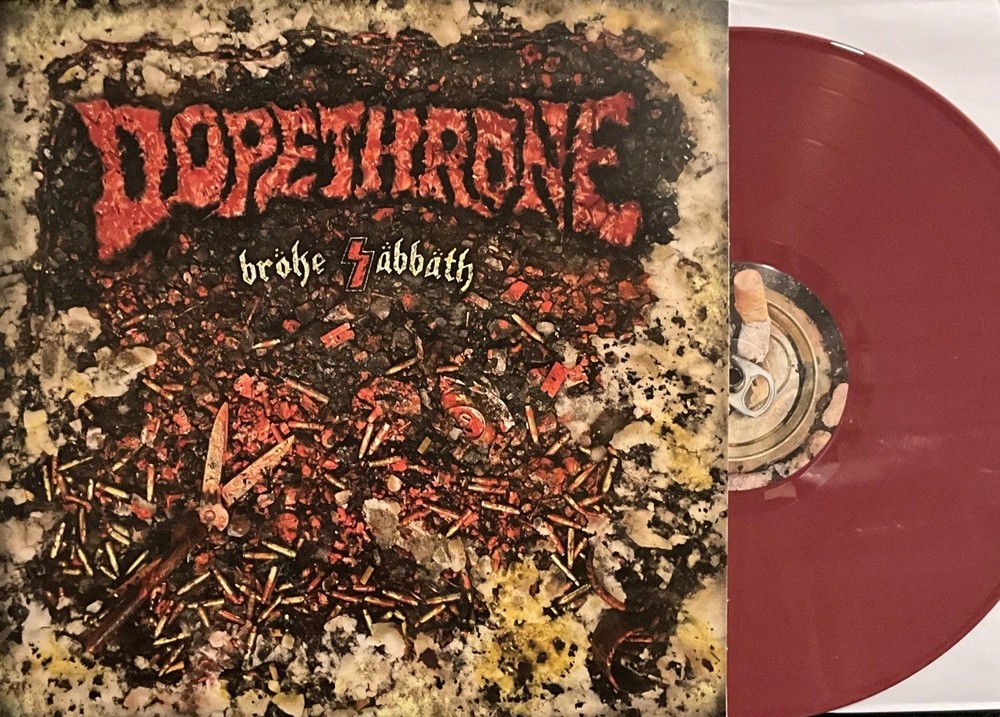 Dopethrone ‎– Broke Sabbath LP 2024 Totem Cat Records – 055 [Red] [Germany]