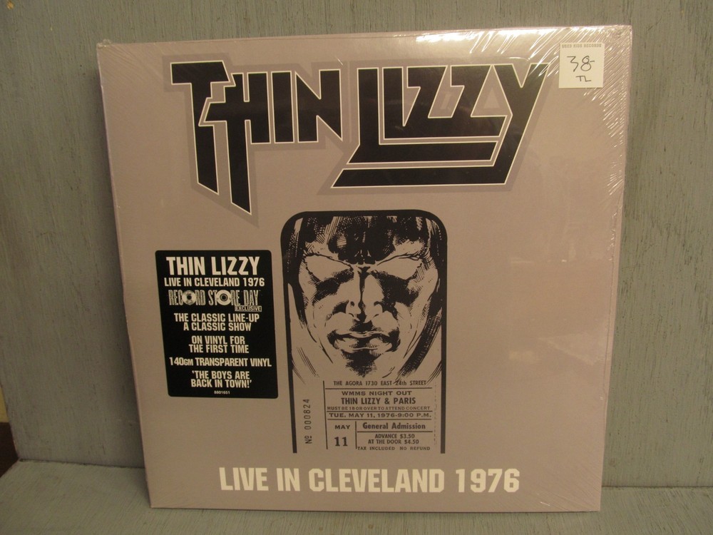 THIN LIZZY Live In Cleveland 1976 RSD 2026 2xLP sealed TRANS VINYL Record NEW