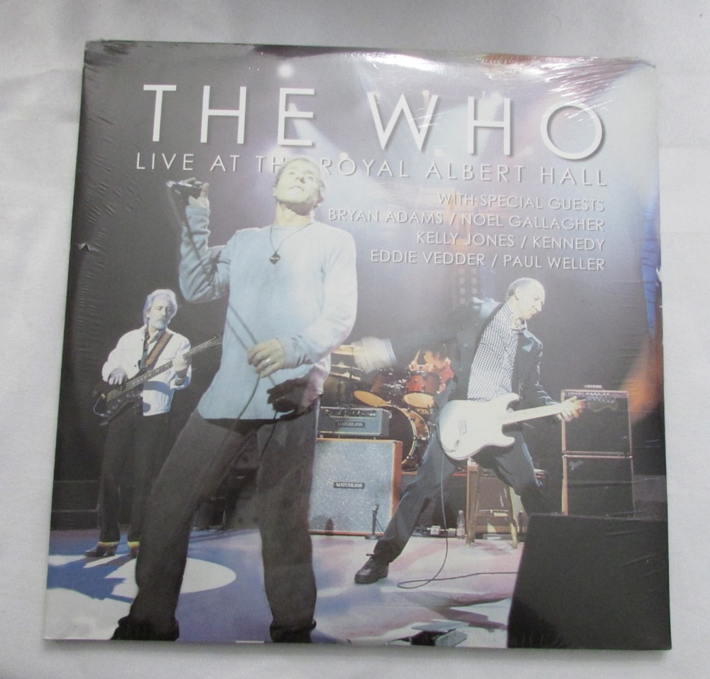 THE WHO LIVE AT ROYAL ALBERT HALL SEALED VINYL LP L71