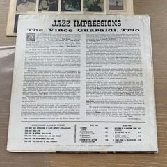 1975 Vince Guaraldi Jazz Impressions US Press LP fantasy W/ Original Sleeve